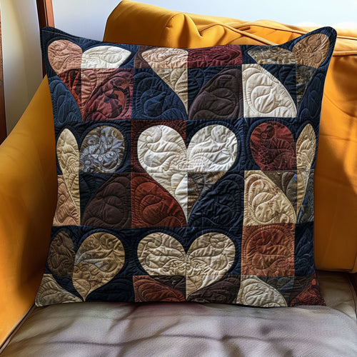 Vintage Heart Rustic WJ1501066CL Quilt Pillow Case