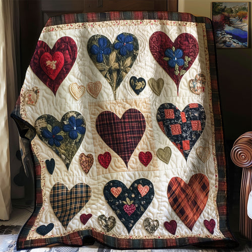 Vintage Heart WJ1501019CL Quilt