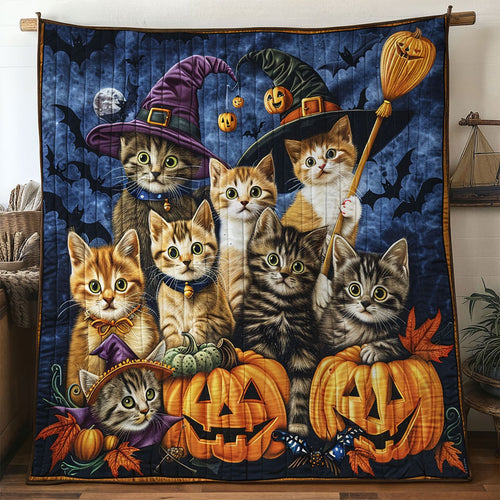 Witchy Cat WN1601033CL Quilt